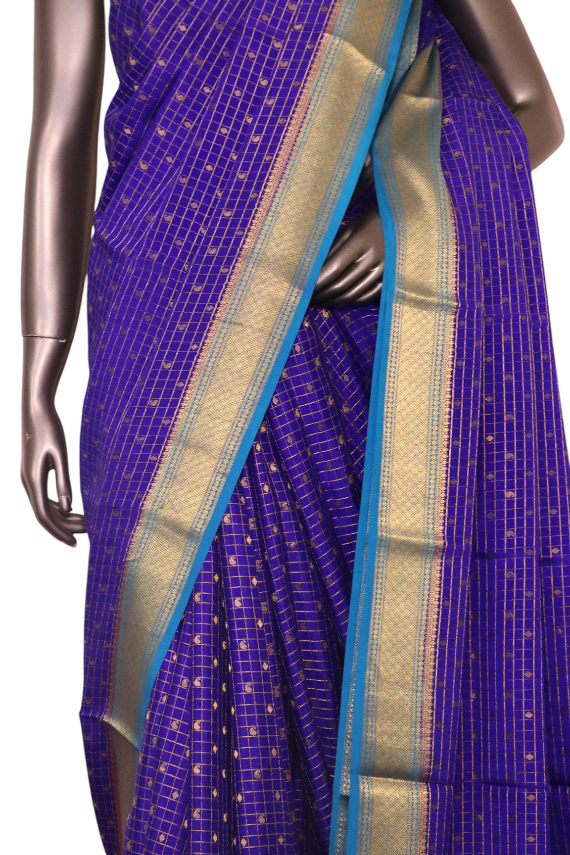 Pure Mysore Crepe Silk Saree AK213719