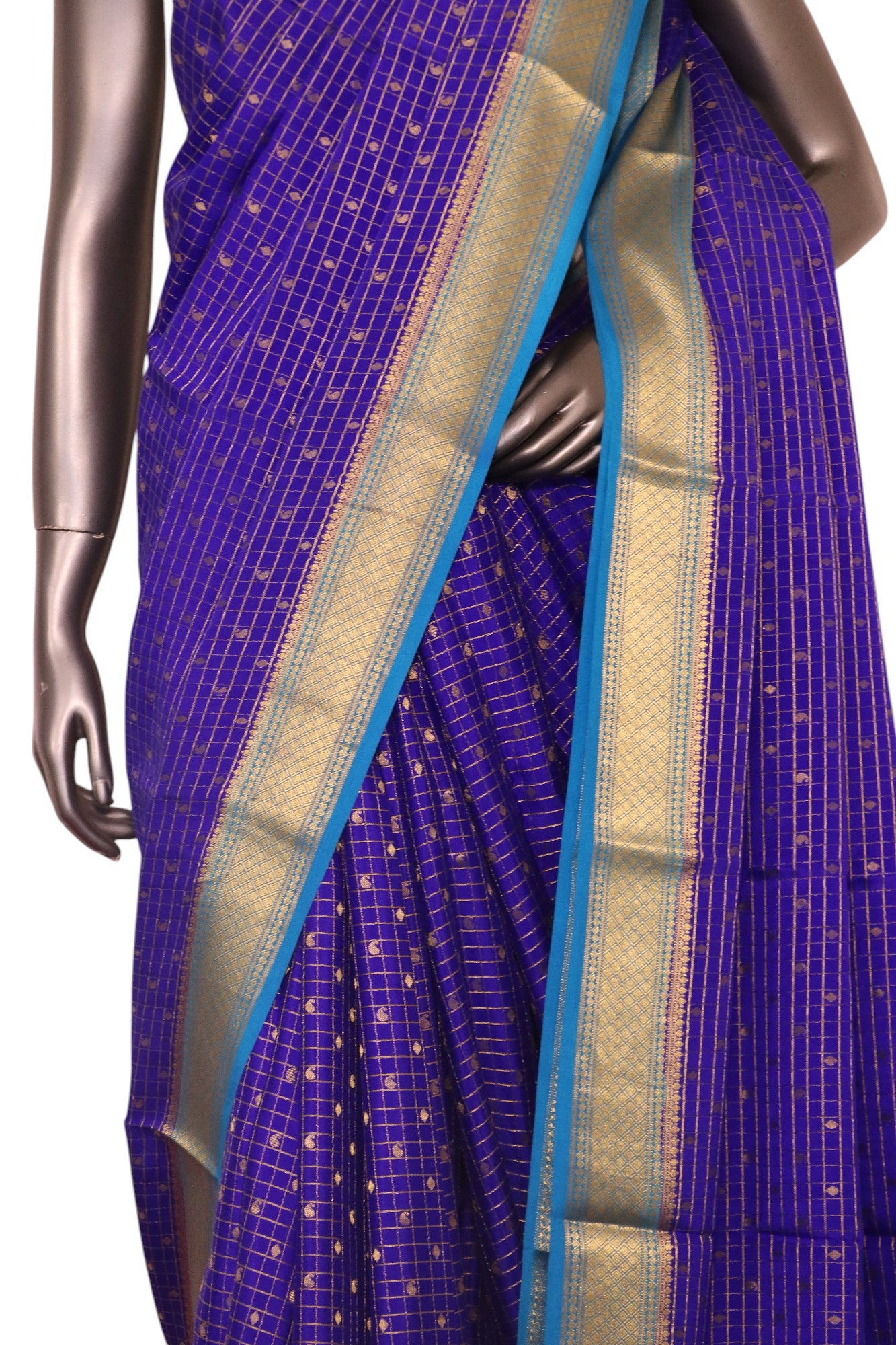 Pure Mysore Crepe Silk Saree AK213719