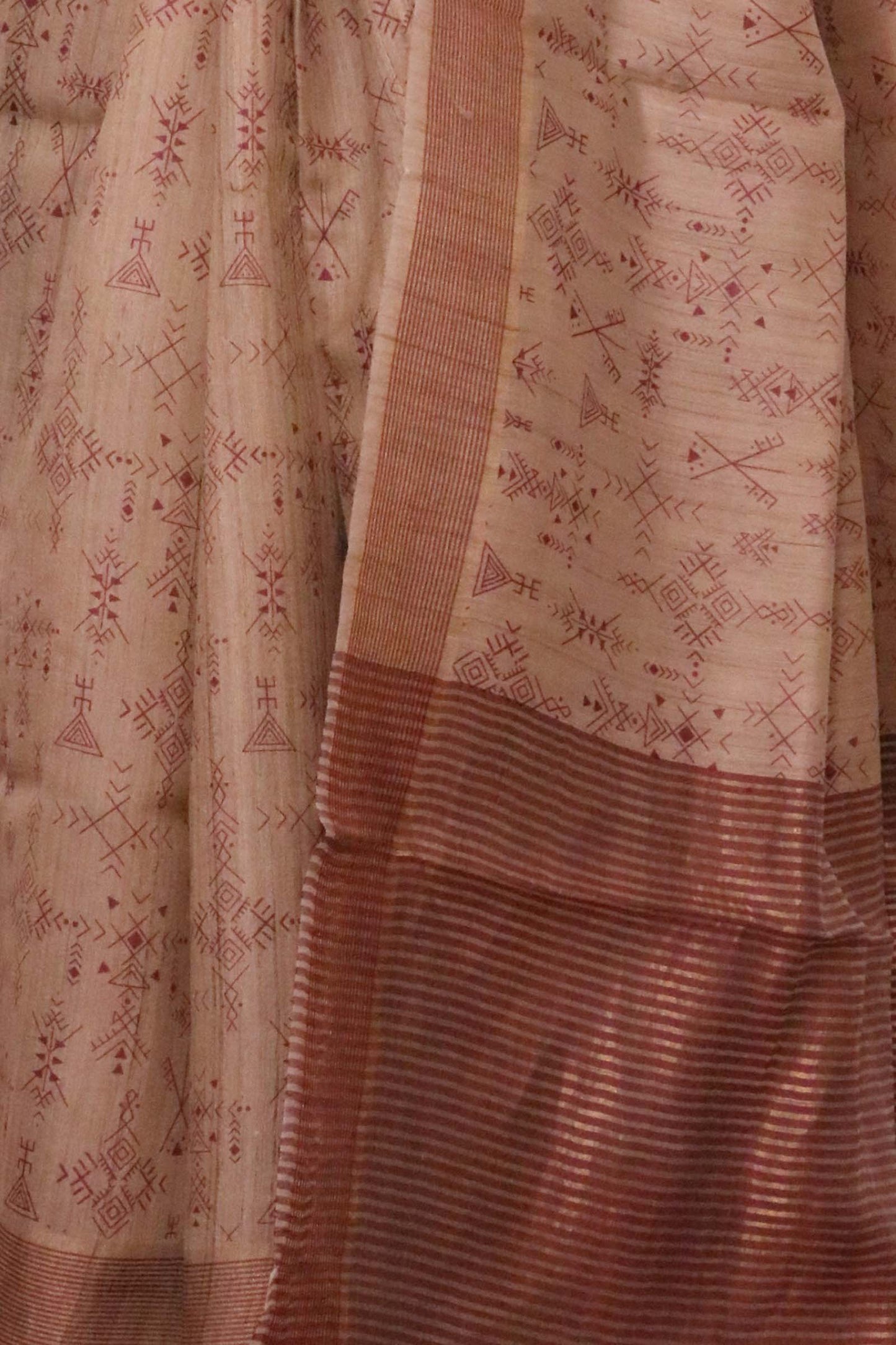handloom pure tussar silk saree al203721