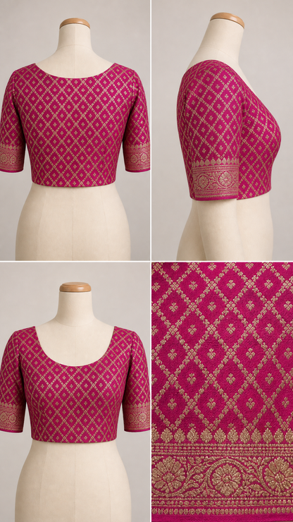 AM201007 - Blouse Grid