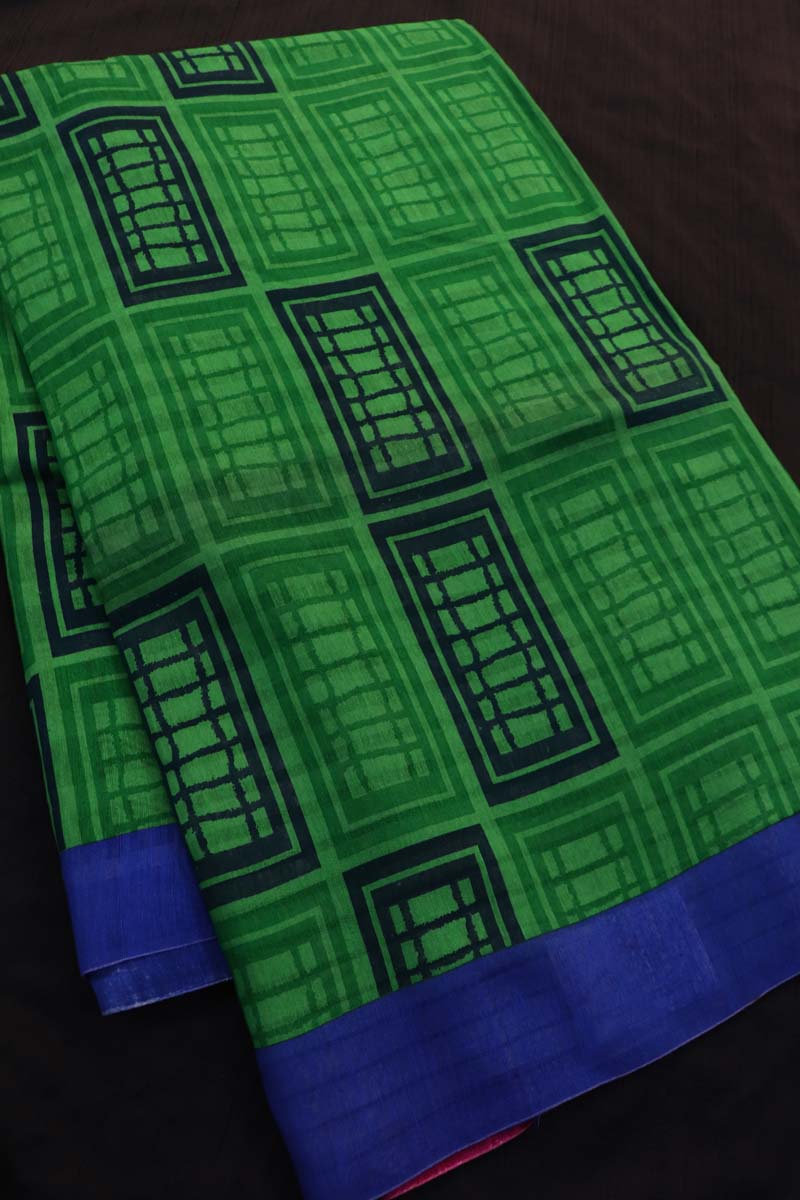SSJG03469-Party Wear Patli Pure Linen Saree SSJG03469