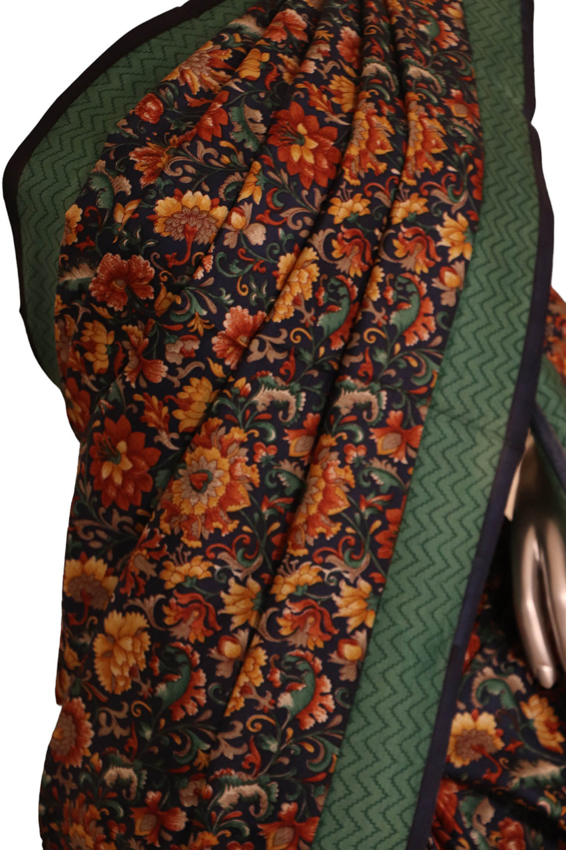 Floral Exclusive Printed Silk Saree AJ205516