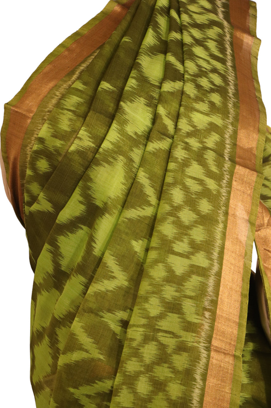 Handloom Pochampally Silk Cotton Saree AJ210251