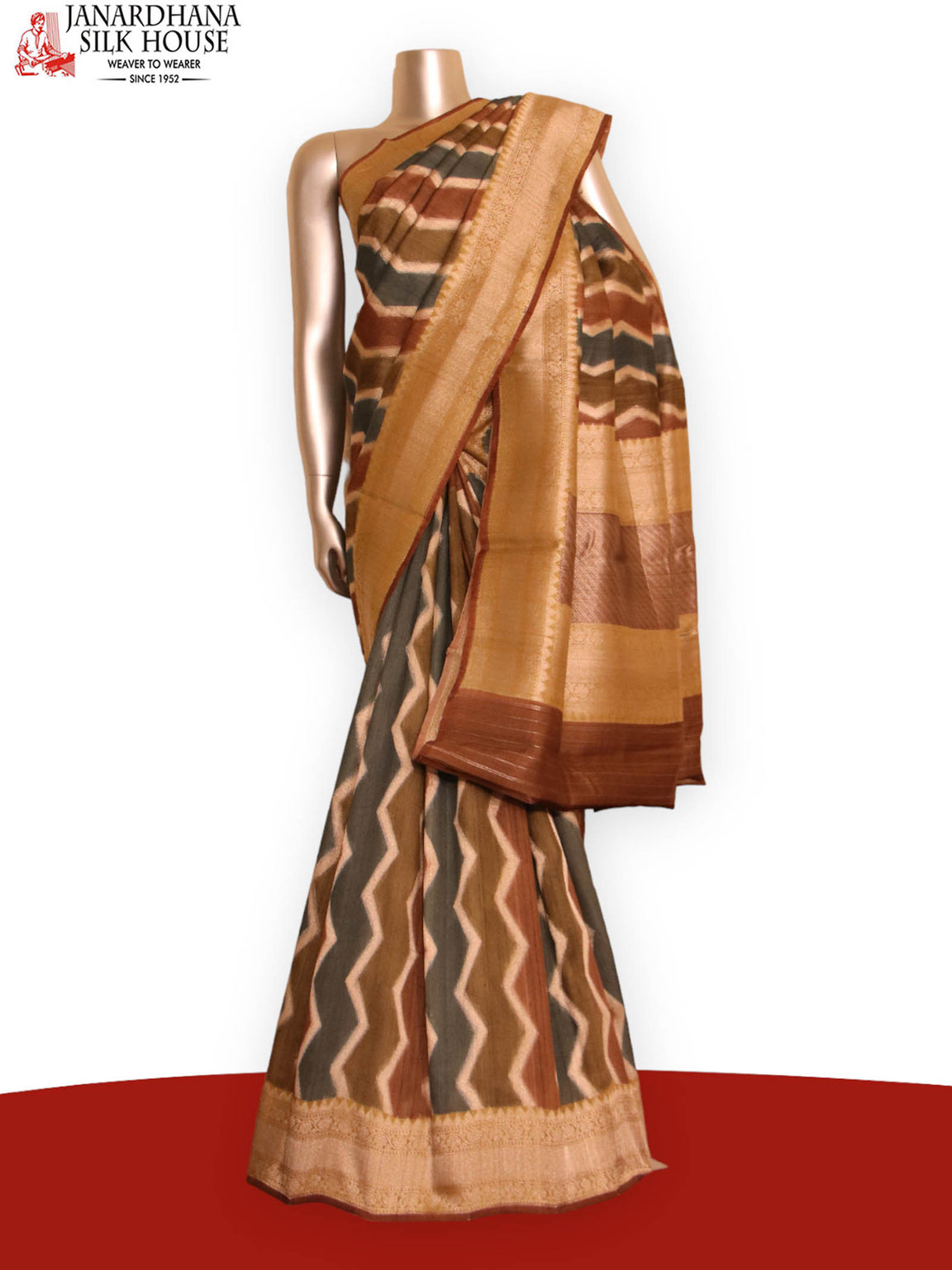 Exclusive Handloom Tussar Silk Saree AJ202613
