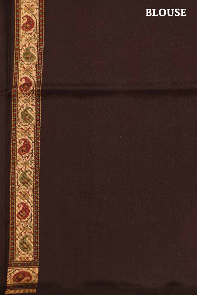 Exclusive Jamawar Tanchoi Silk Saree AH210742