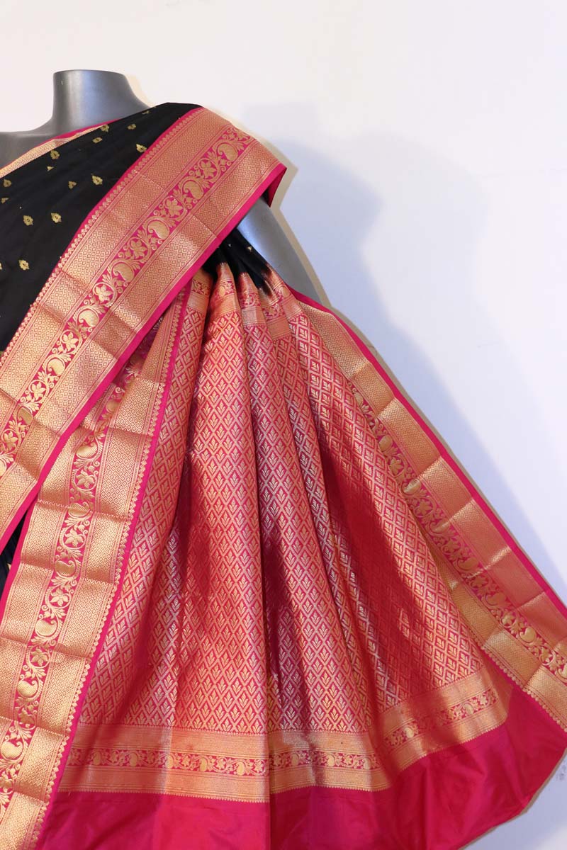 Traditional Wedding South Silk Saree AJ200853