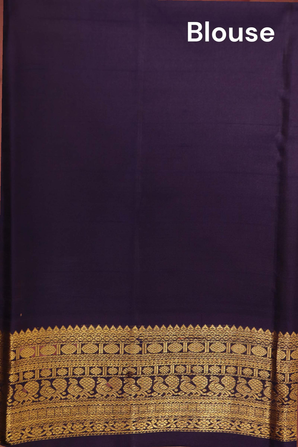Pure Handloom Double Checks Kanjeevaram Silk Saree AK203106