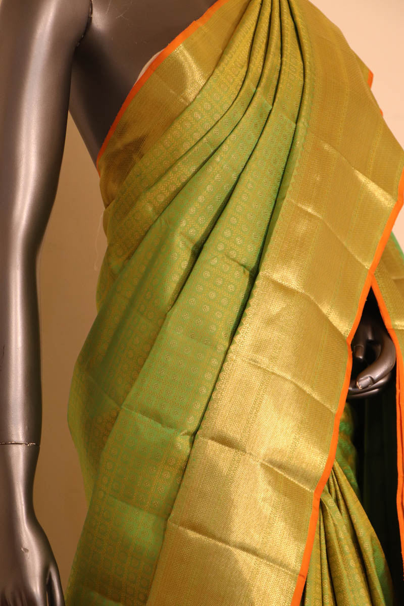 Exclusive Bridal Kanchipuram Silk Saree AH209729