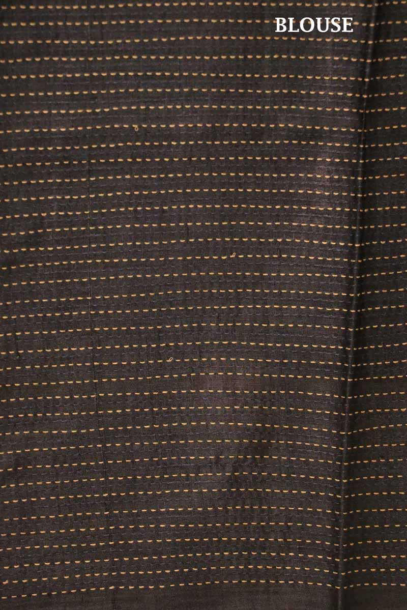 Madhubani Exclusive Pure Tussar Silk Saree AI208593