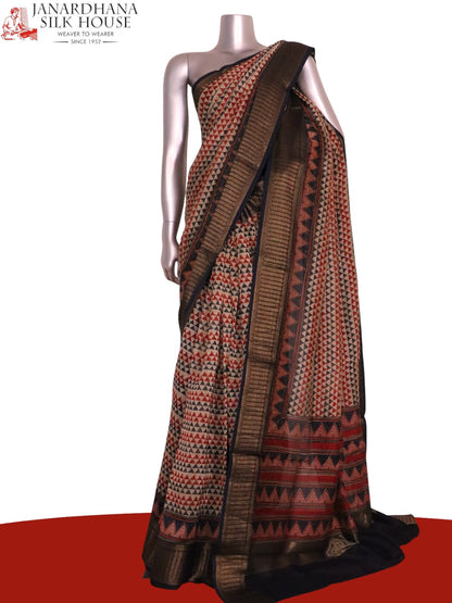 Exclusive Pure Chanderi Cotton Saree AL205667