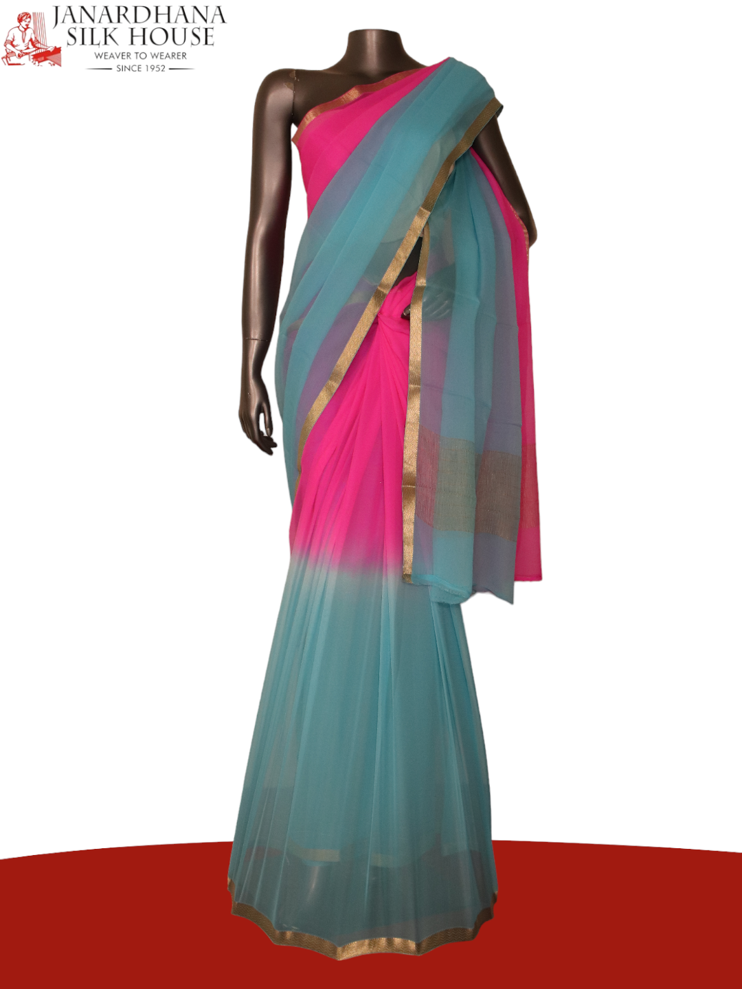 Shaded Exclusive Pure Silk Chffion AJ203697