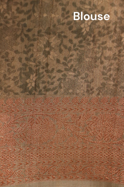 Designer Pure Tussar Silk Saree AJ210426