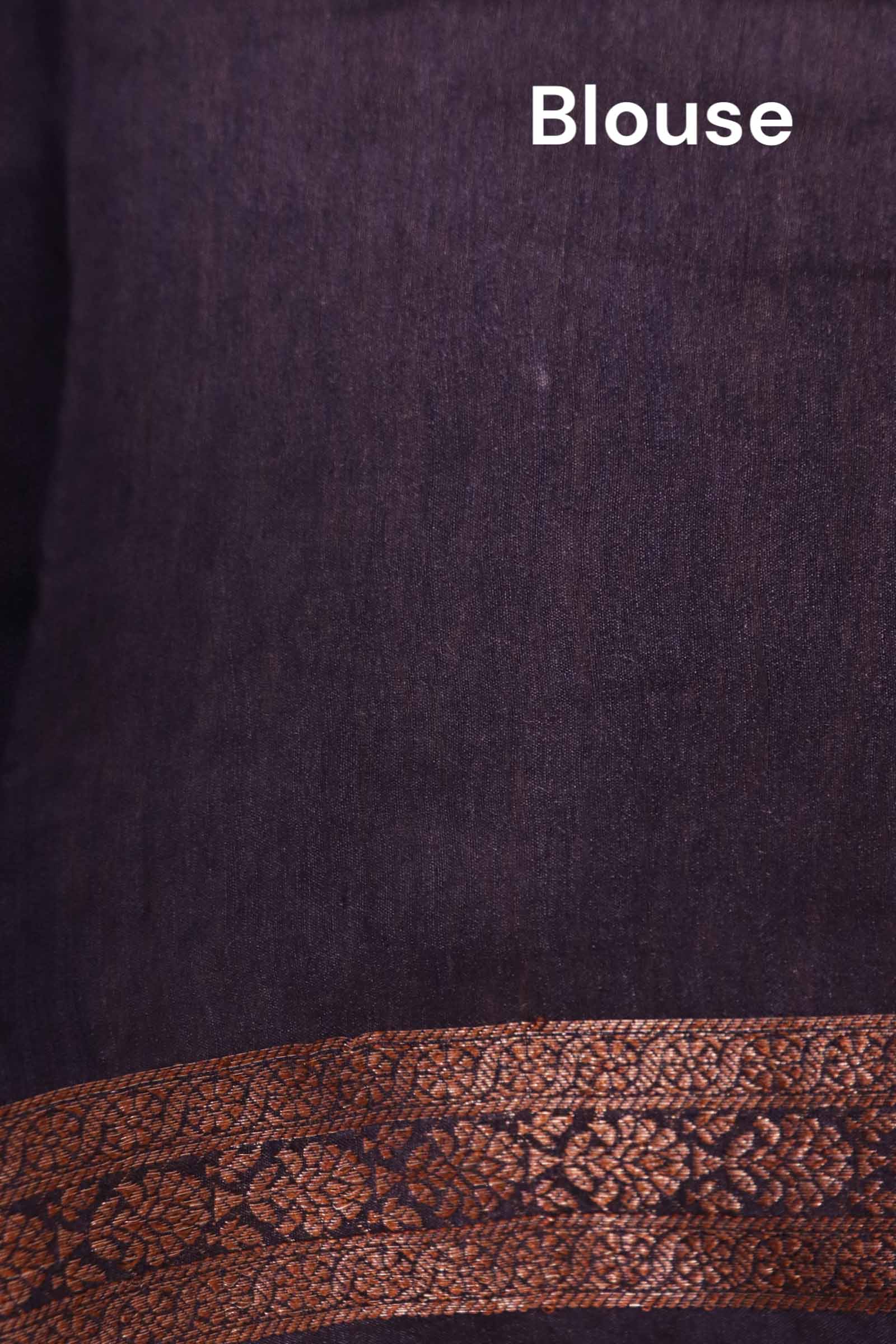 Pure Floral Tussar Silk Saree AK204266