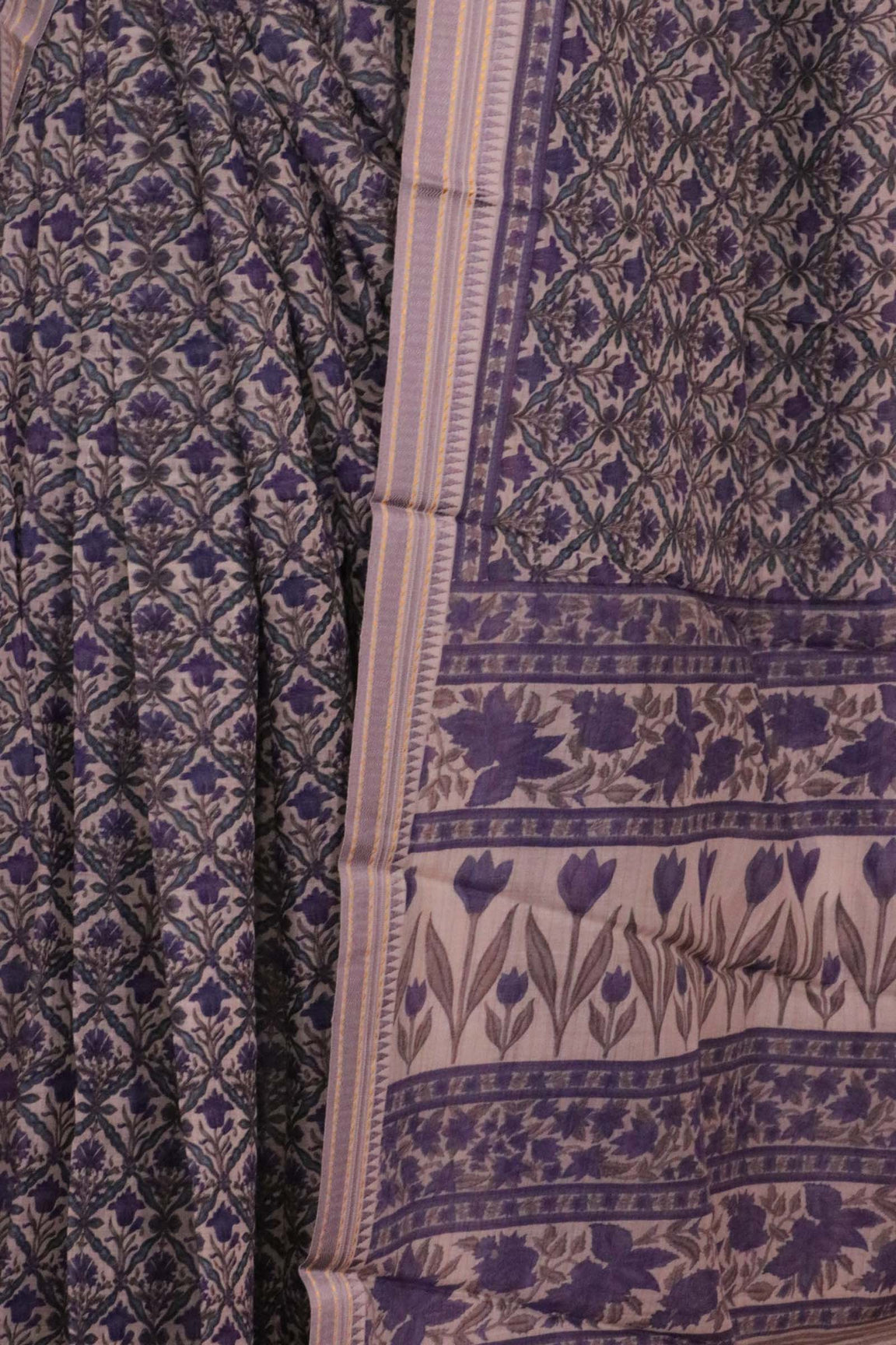 Exclusive Soft Pure Cotton Saree AK204340