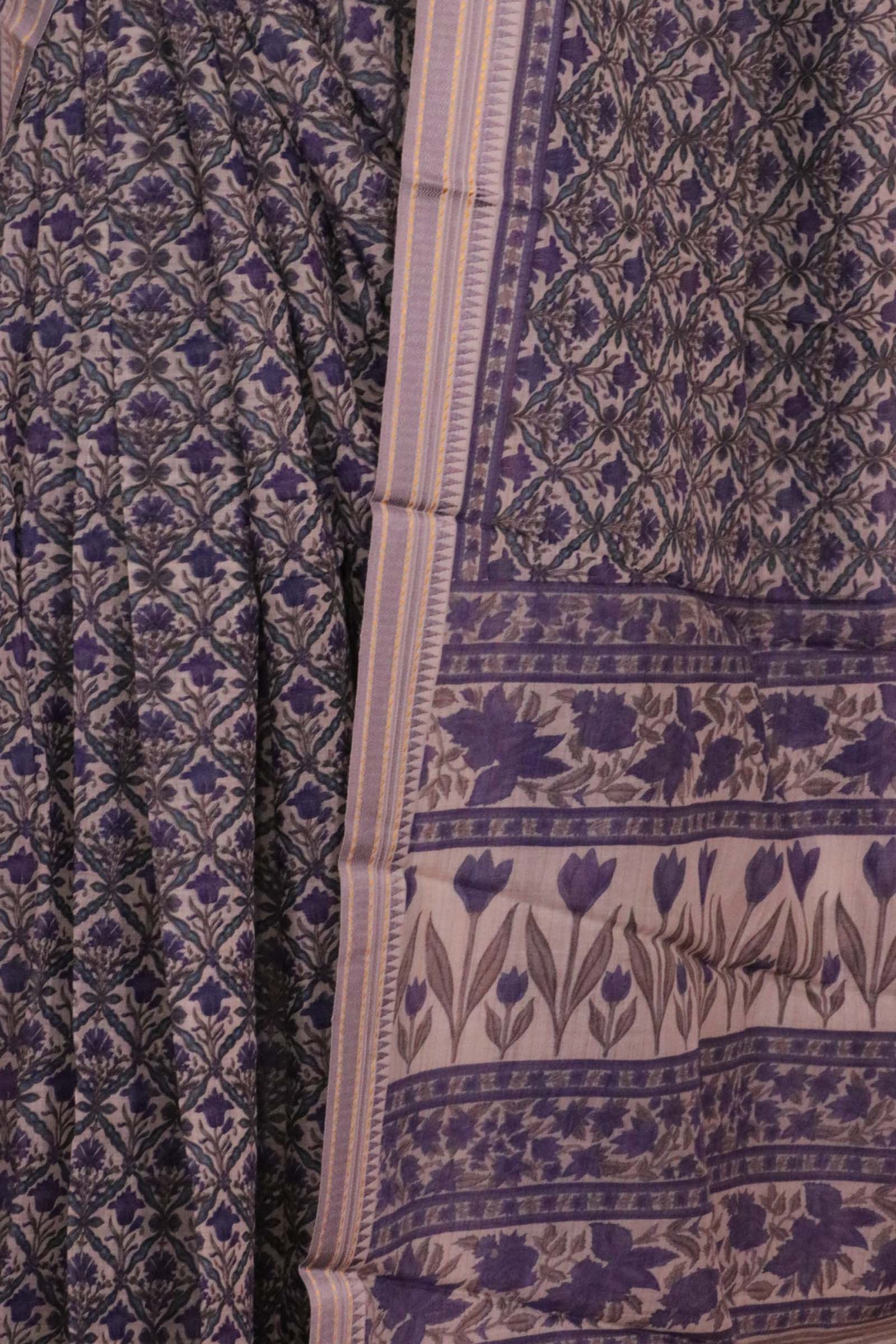 Exclusive Soft Pure Cotton Saree AK204340