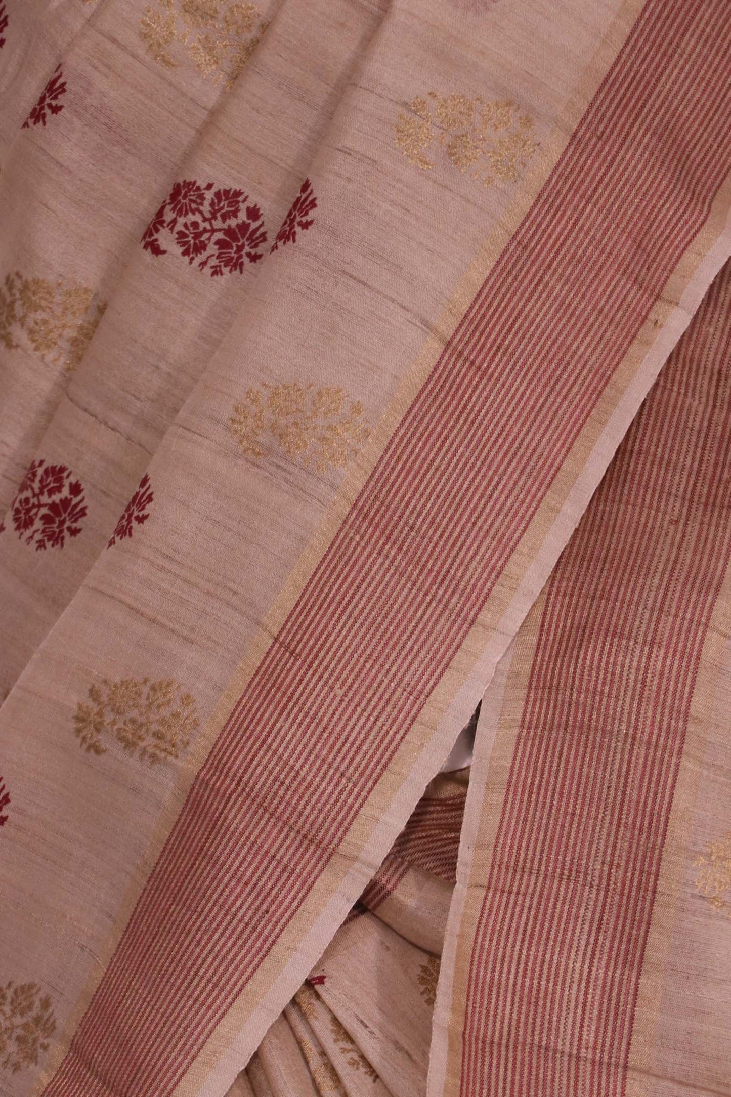 handloom pure tussar silk saree al203720