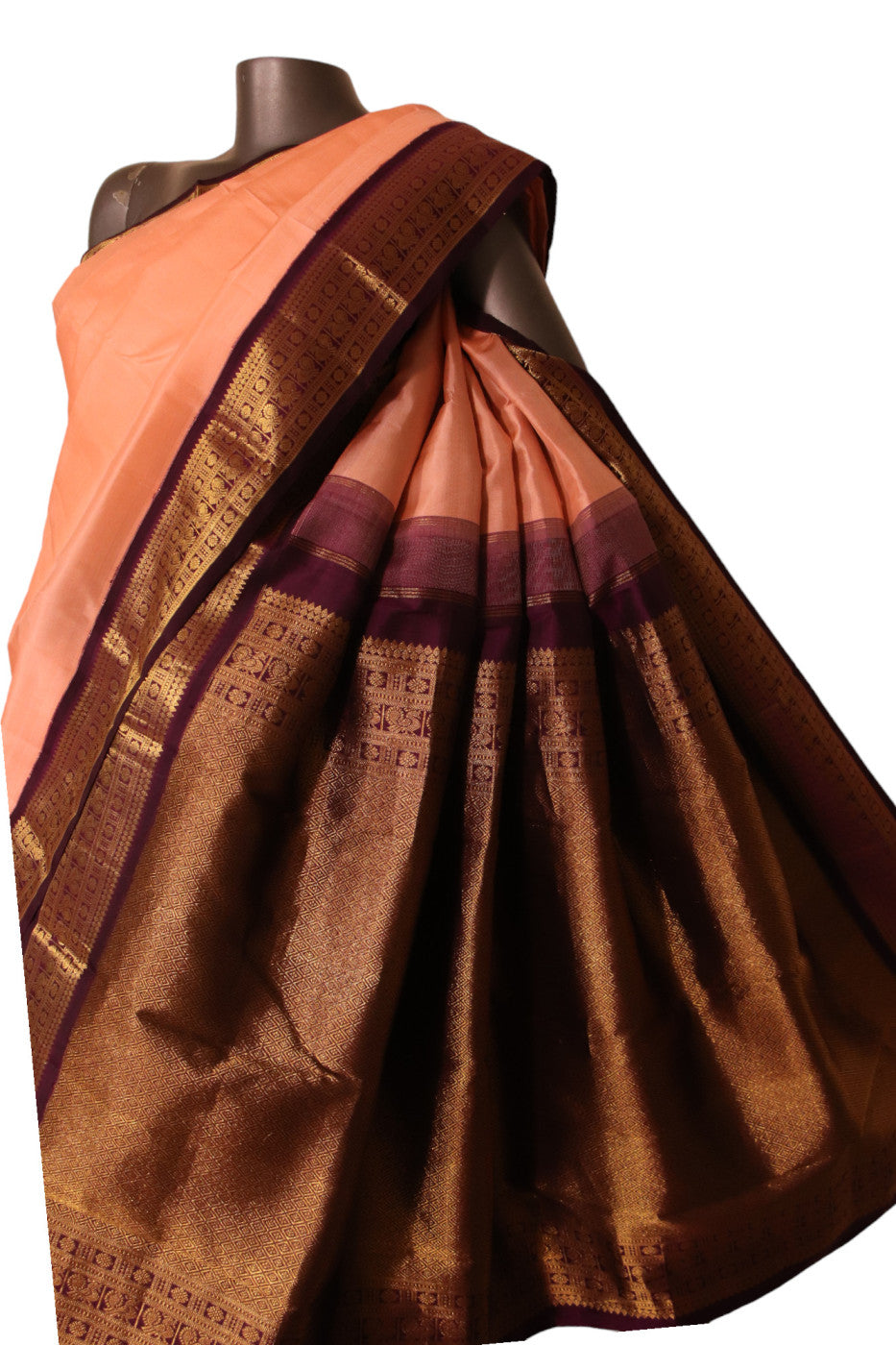 Handloom Classic Kanjeevaram Silk Saree AJ211621