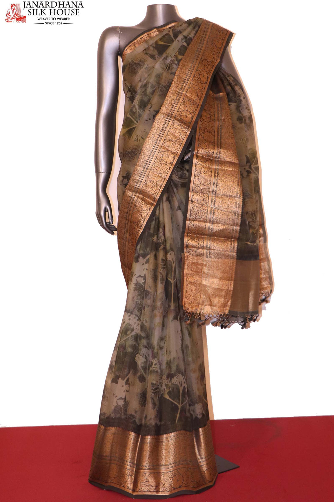 Exclusive Organza Printed Silk Saree AI209891