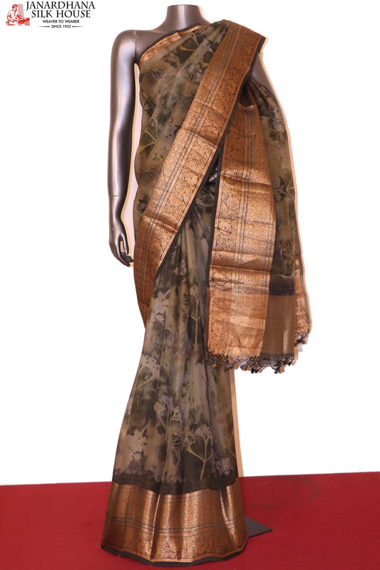 Exclusive Organza Printed Silk Saree AI209891