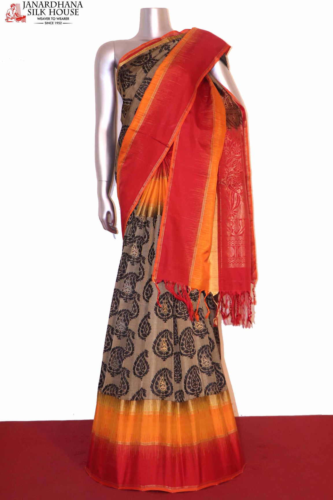 Designer Pure Soft Silk Saree AH200099