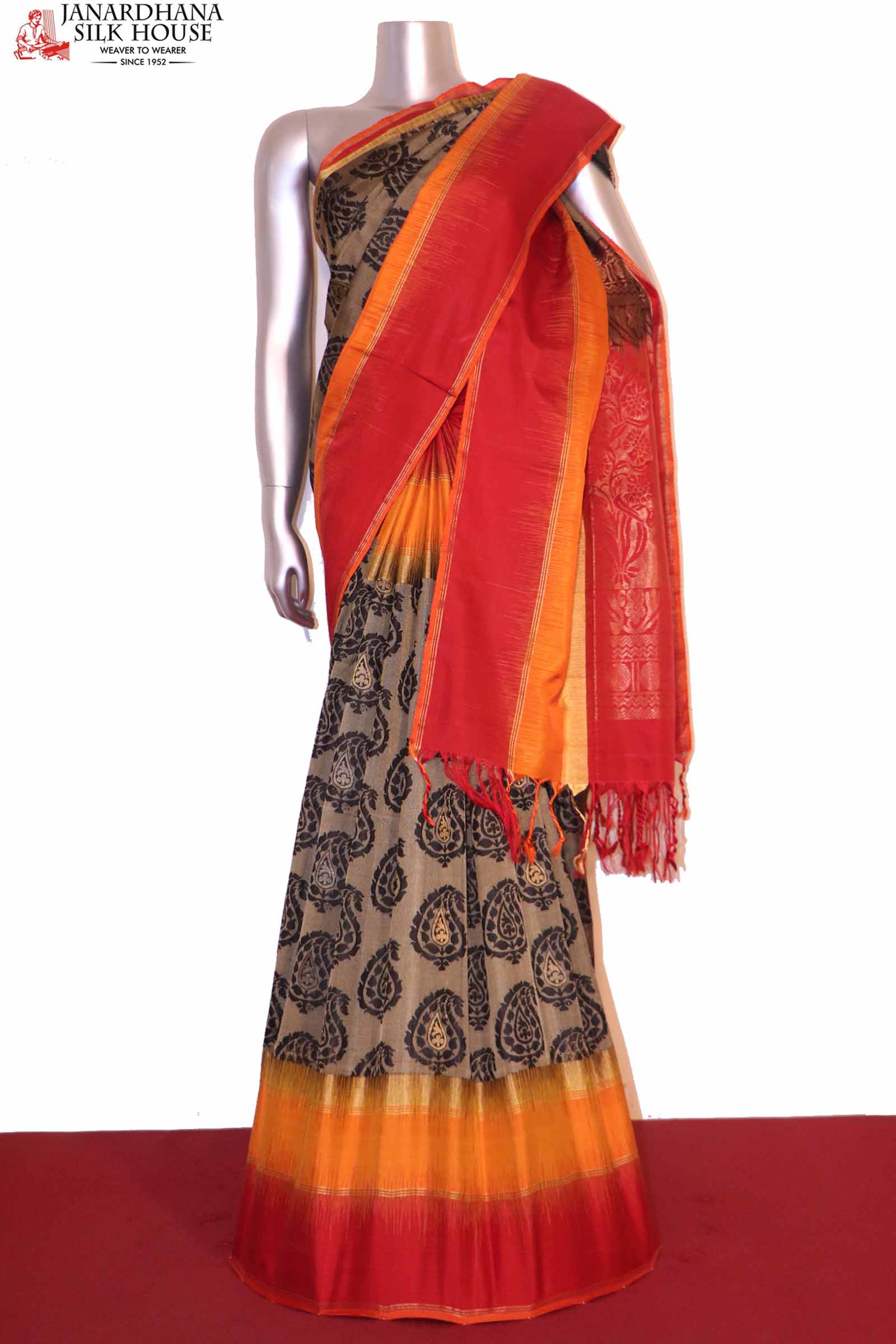 Designer Pure Soft Silk Saree AH200099