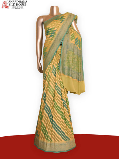 Designer Exclusive Banarasi Georgette Silk Saree AJ202446