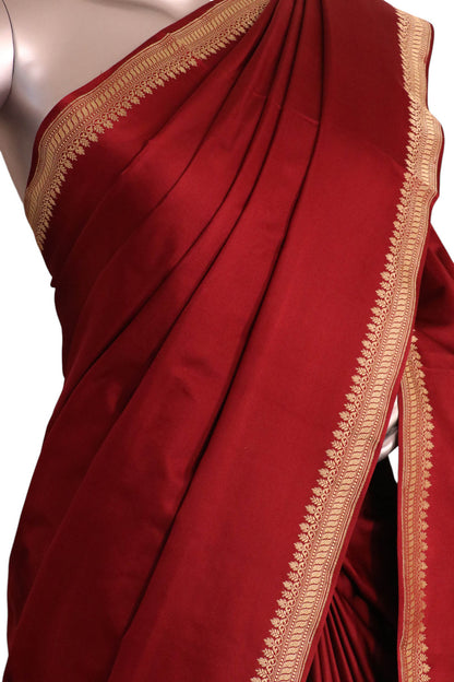 Satin Banarasi Pure Silk Saree. AL200371
