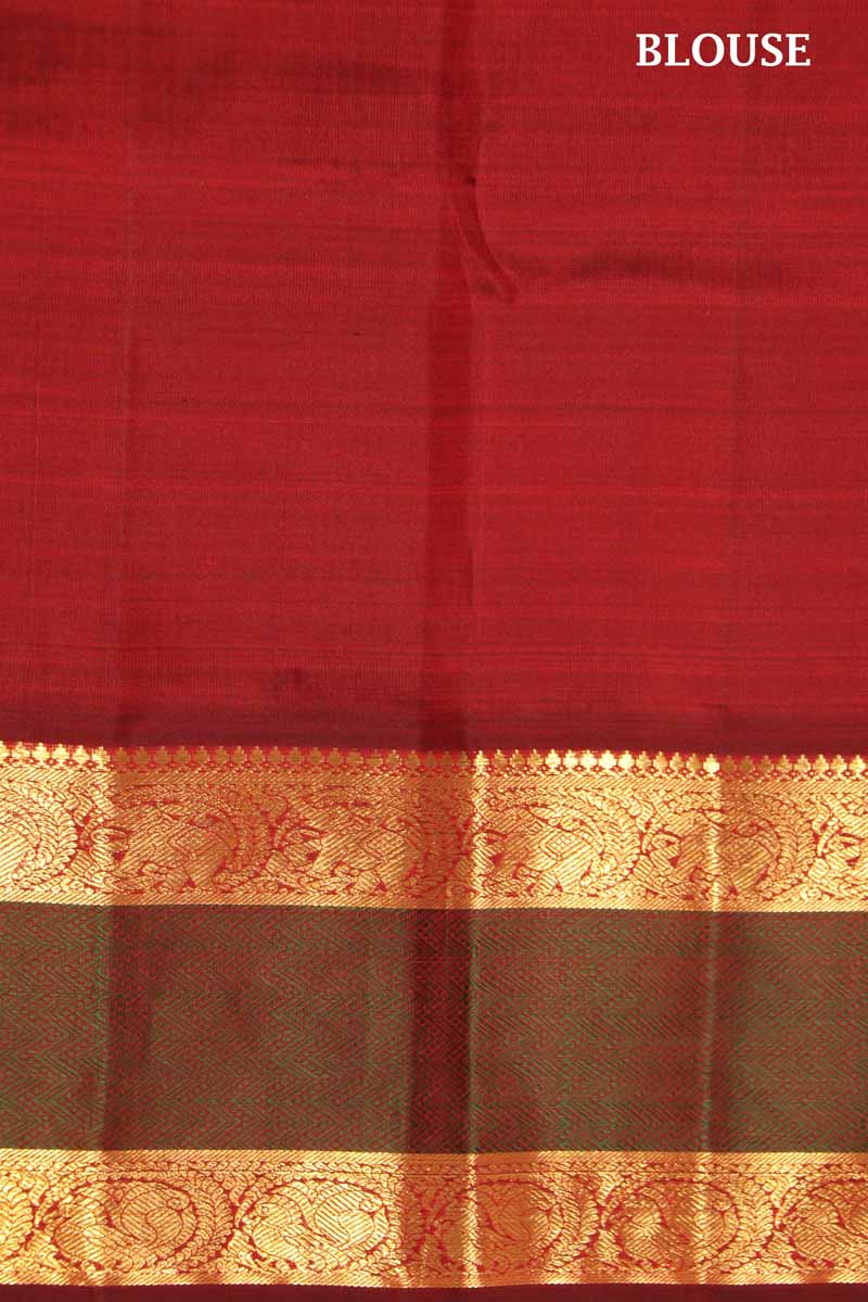 Traditional Kanchipuram Silk Saree AI213322