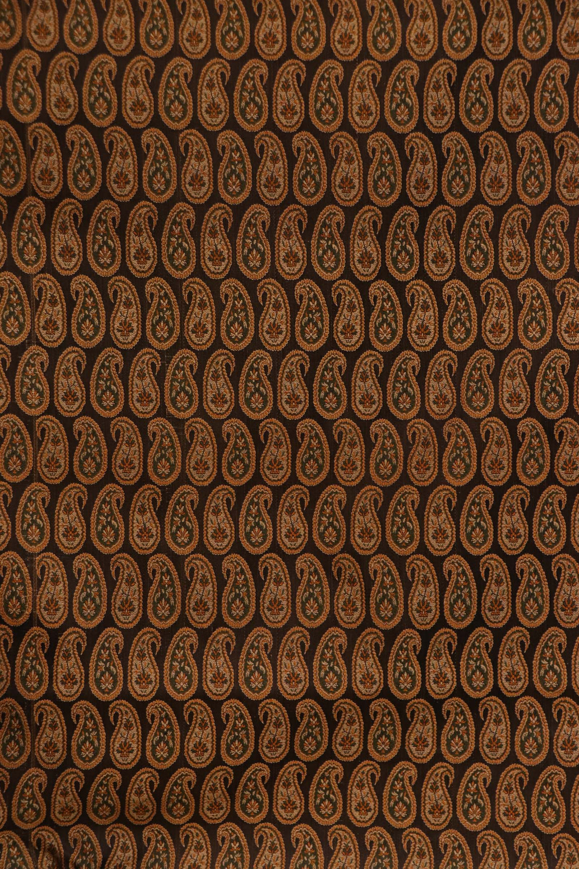 Handloom Pure Silk Jamawar Fabric AA215855
