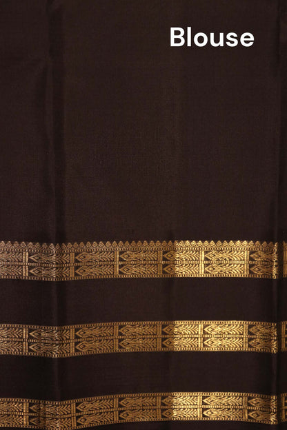 Pure Handloom Kanjeevaram Silk Saree AL201355