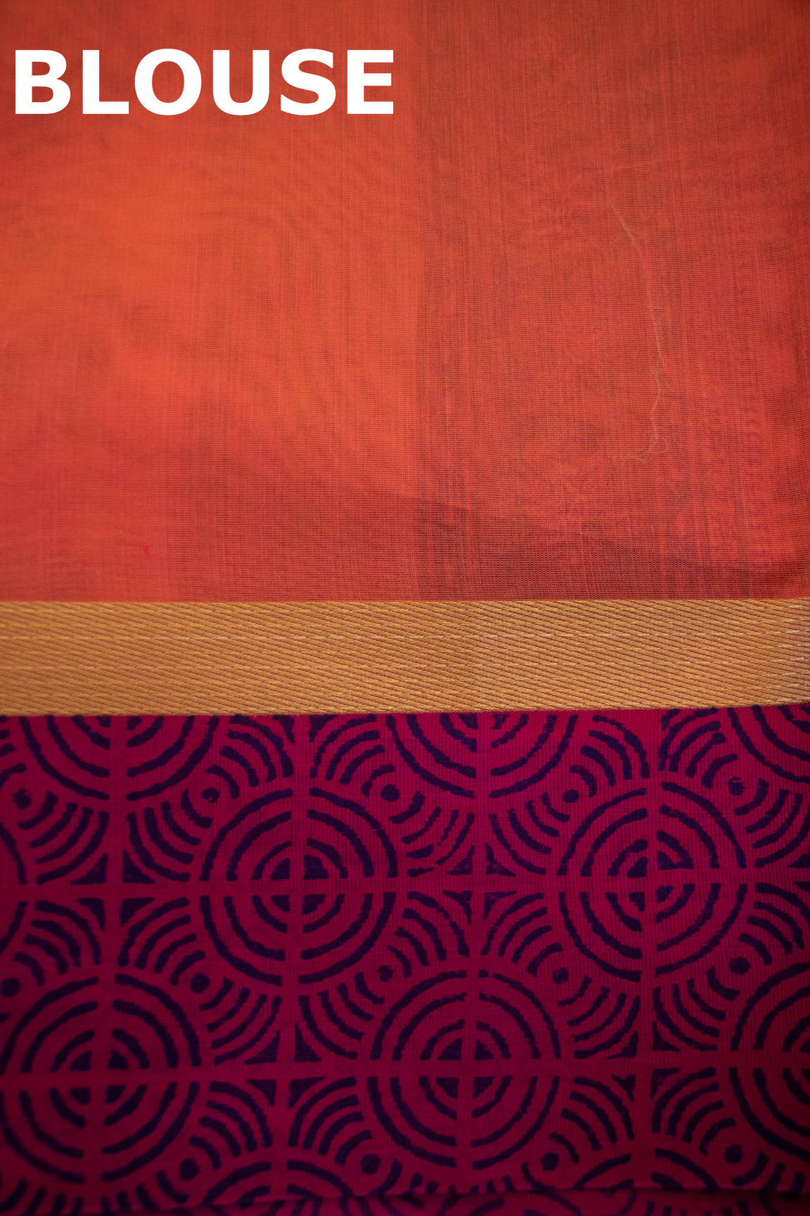 Printed Pure Cotton Saree AE203888