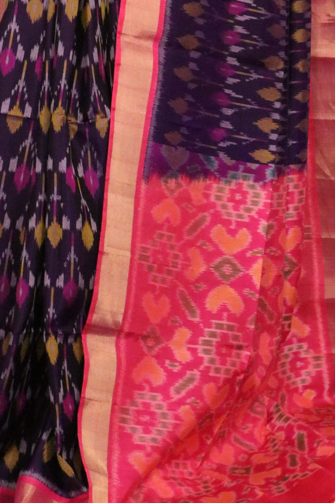 Designer Exclusive Handloom Ikat Soft Silk Saree AL211561