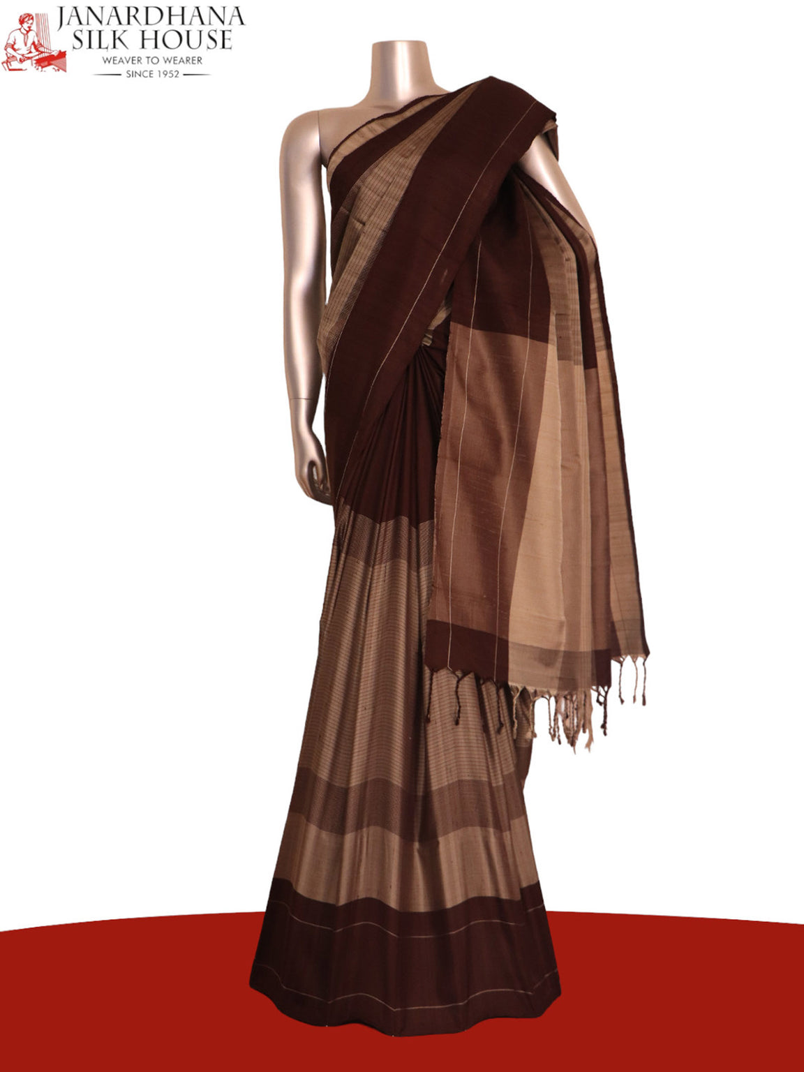 Designer Handloom Soft Silk Saree AK200608