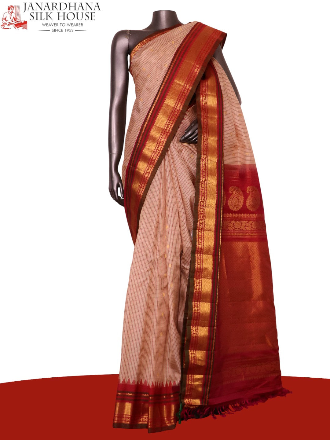 Exclusive Pure Gadwal Silk Saree AL212576