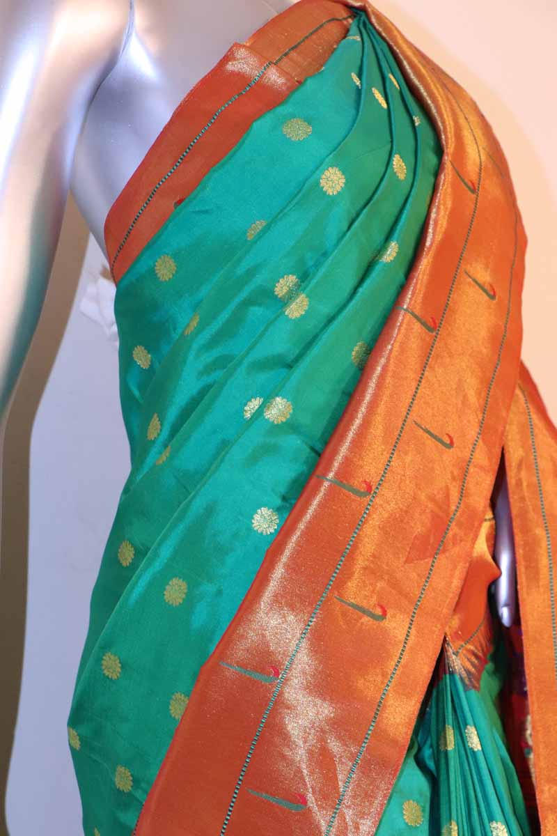 Grand Wedding Meenakari Paithani Silk Saree AI205401