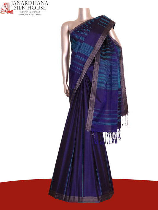 Designer Handloom Soft Silk Saree AK200654