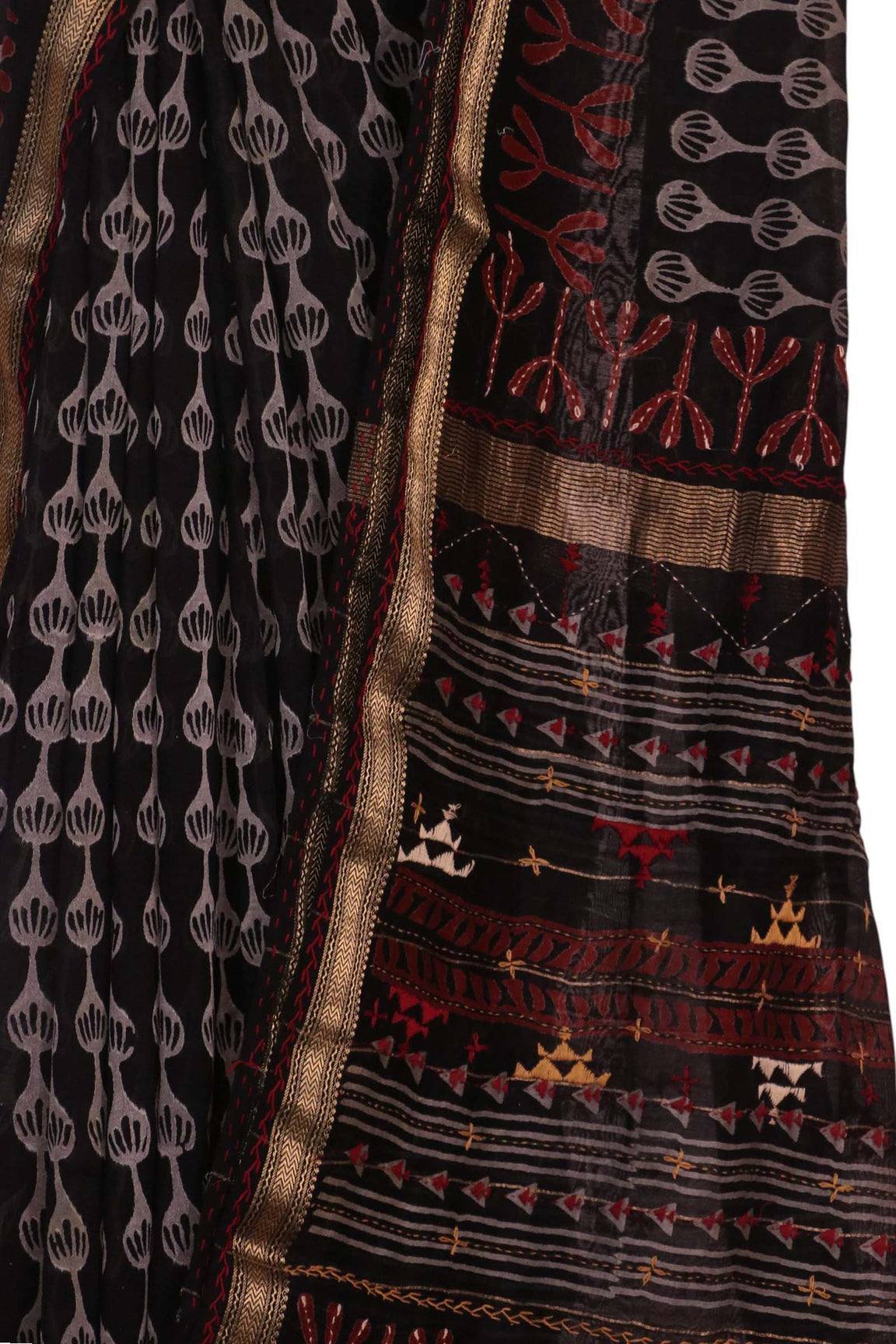 Exclusive Pure Chanderi Cotton Saree AL203848