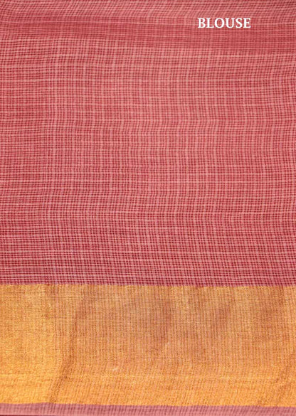 Designer Pure Silk Tussar Kota Embroidery Saree AI202812