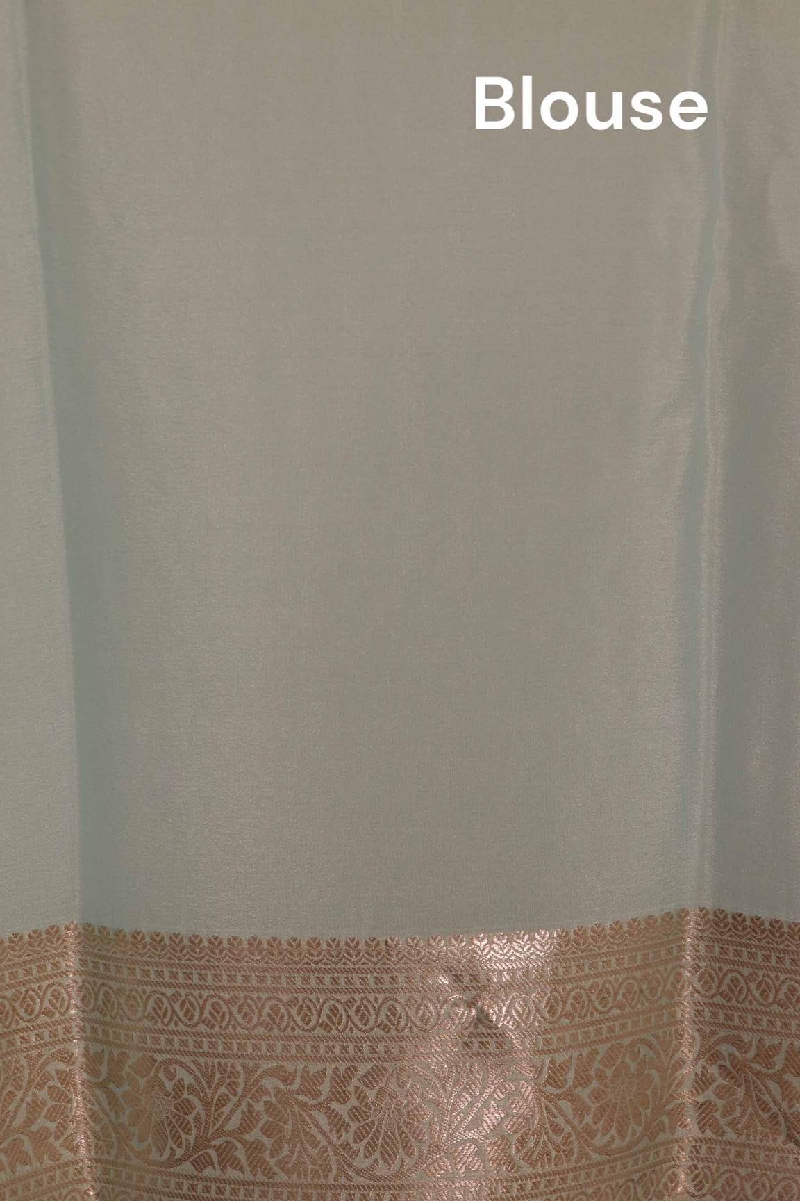 Pure Silver Zari Butta Crepe Silk Saree AK201888