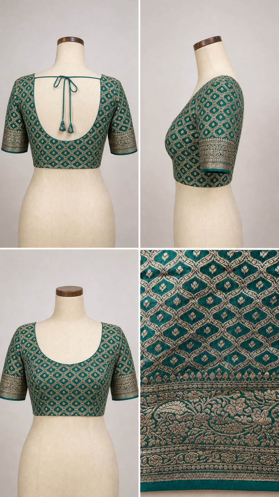 al206189 - blouse grid