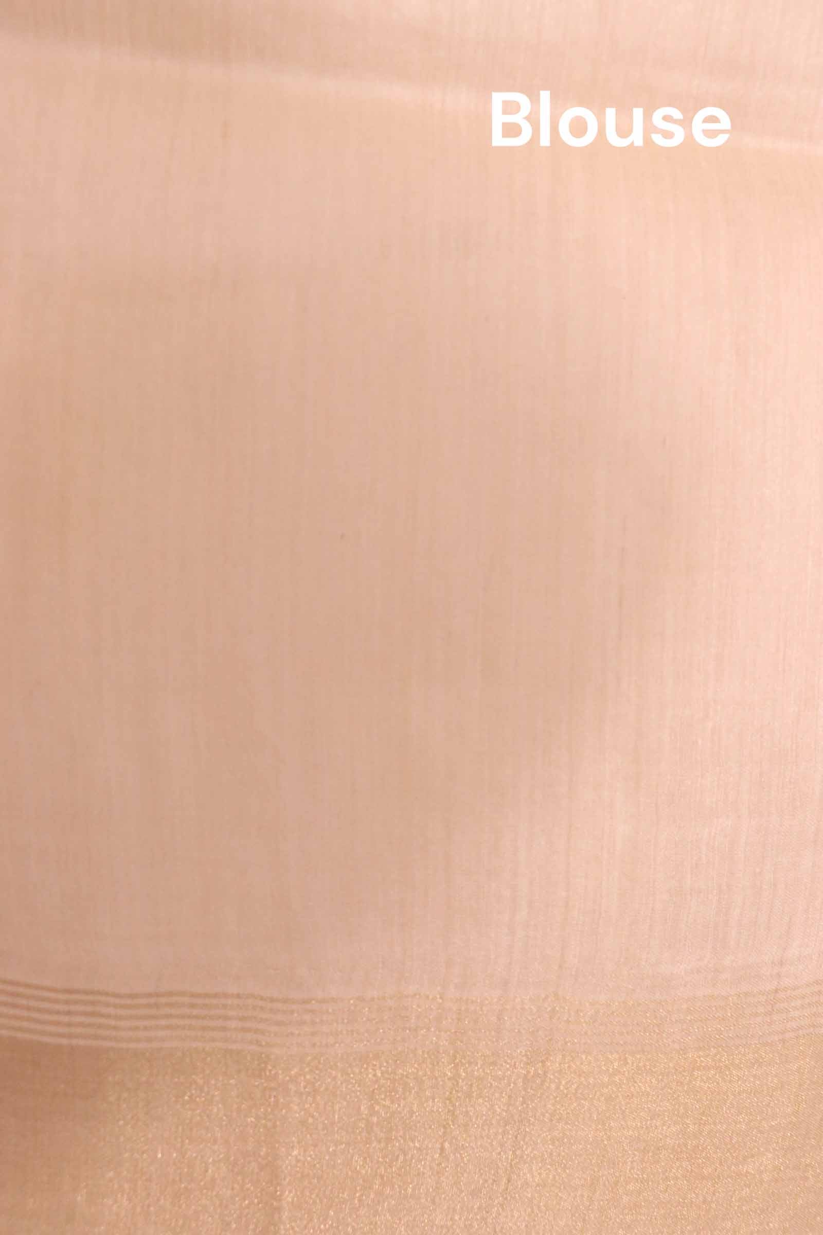 Handloom Pure Tussar Silk Saree AL203733
