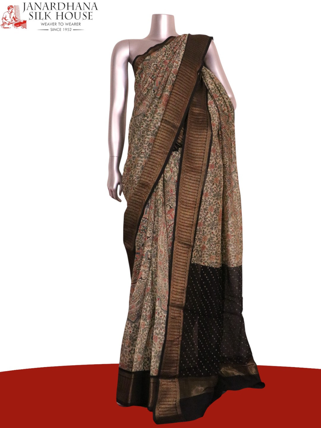 Exclusive Pure Chanderi Cotton Saree AL205648