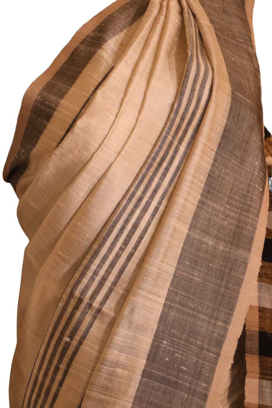 Handloom Pure Tussar Silk Saree AJ204628