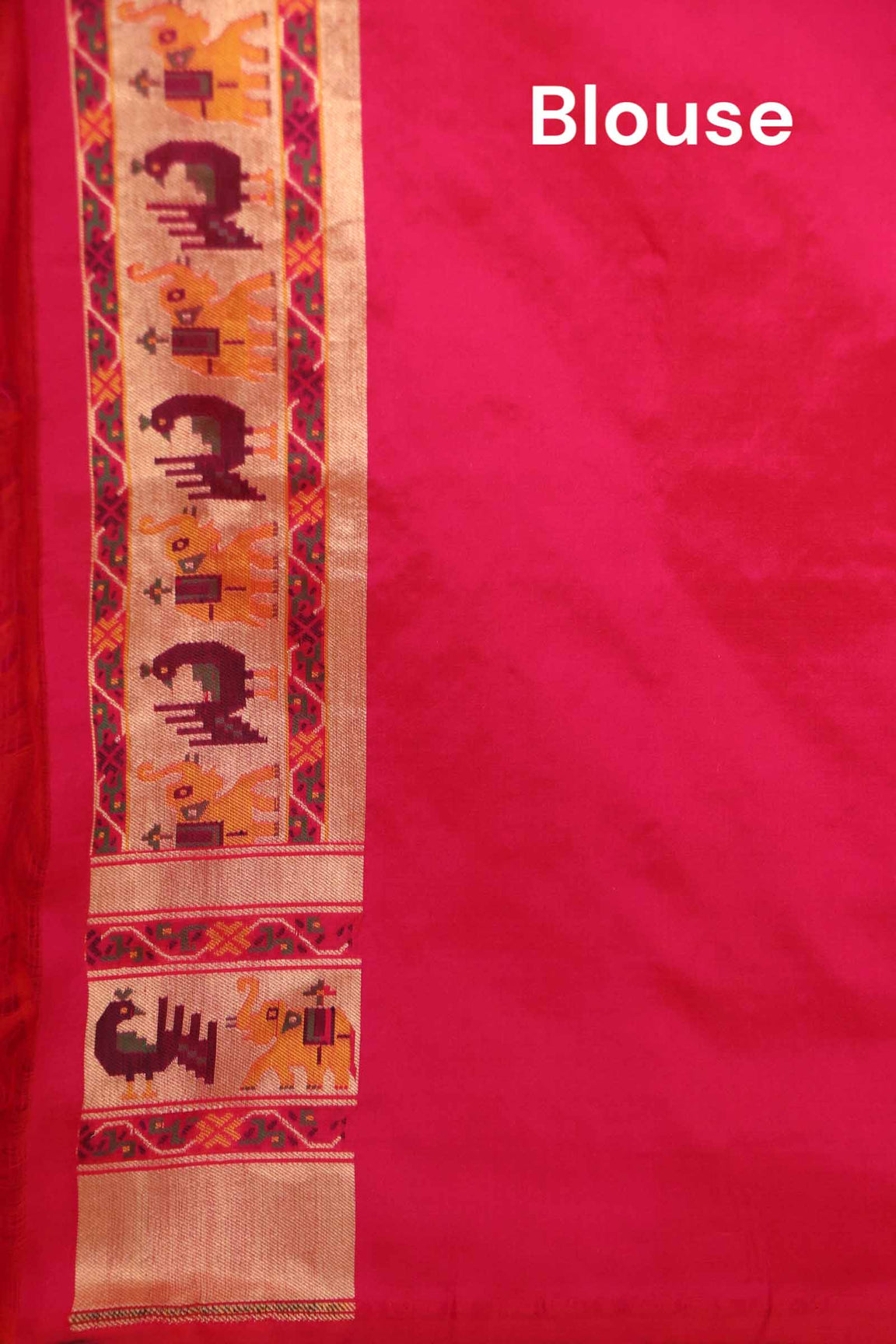 Handloom Exclusive Meenakari Banarasi Silk Saree AK202418