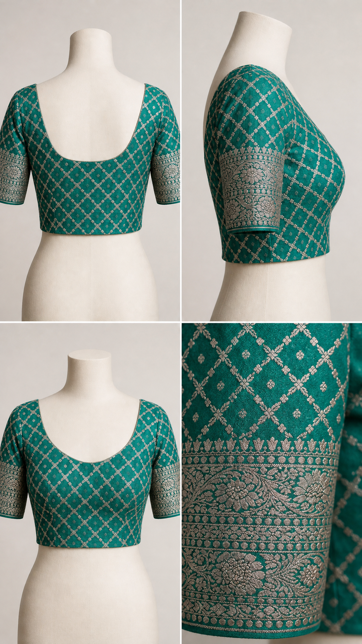 AM200994 - Blouse Grid