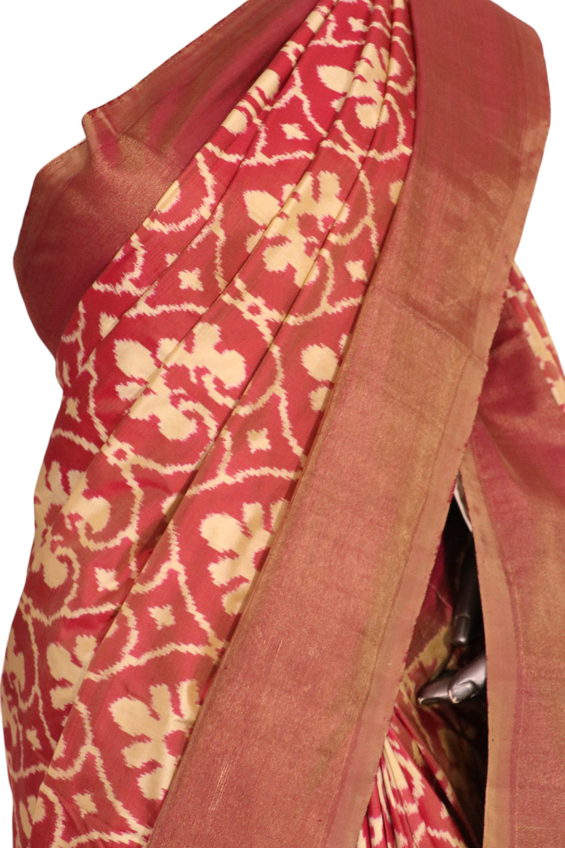 Pure Handloom Patola Ikat Silk Saree AK212704