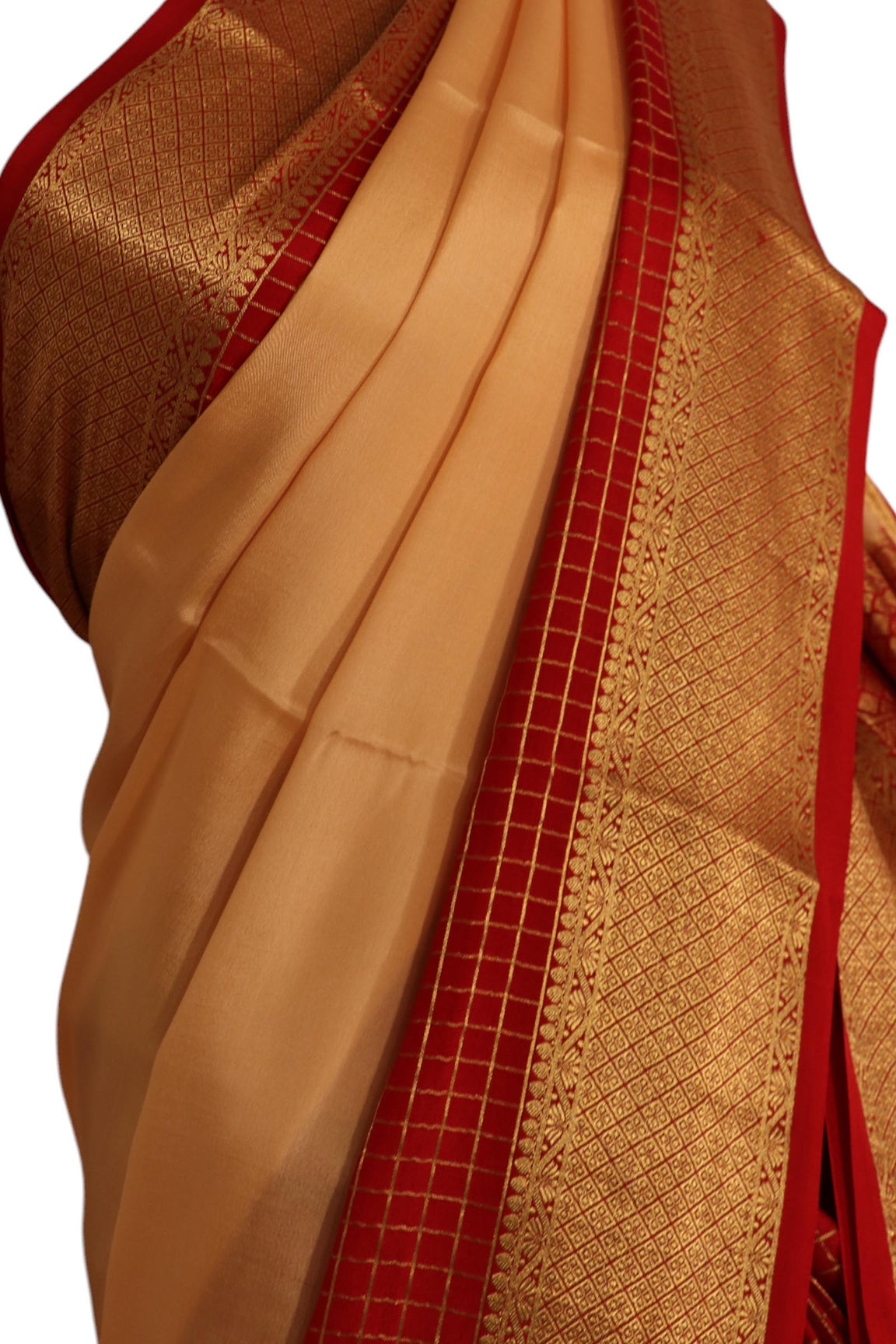 Pure Mysore Crepe Silk Saree AK211817