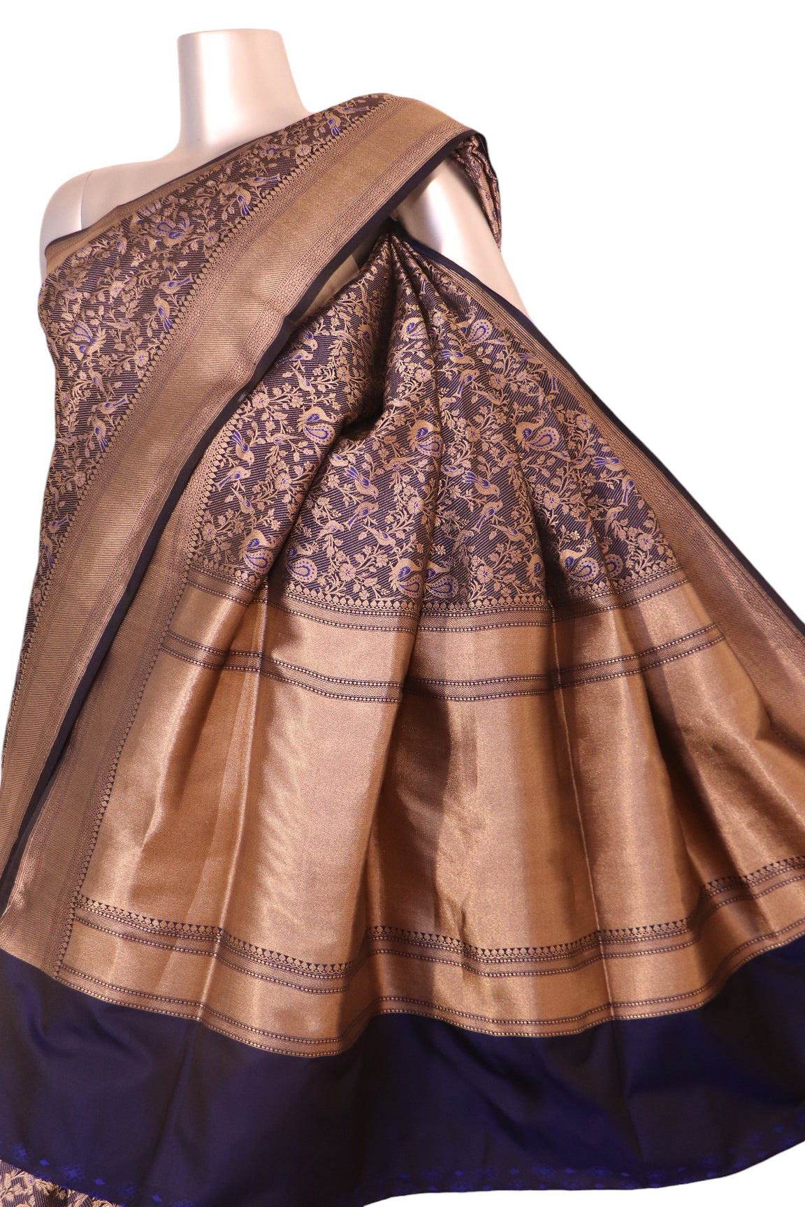 Designer Grand Wedding Banarasi Silk Saree AK206154