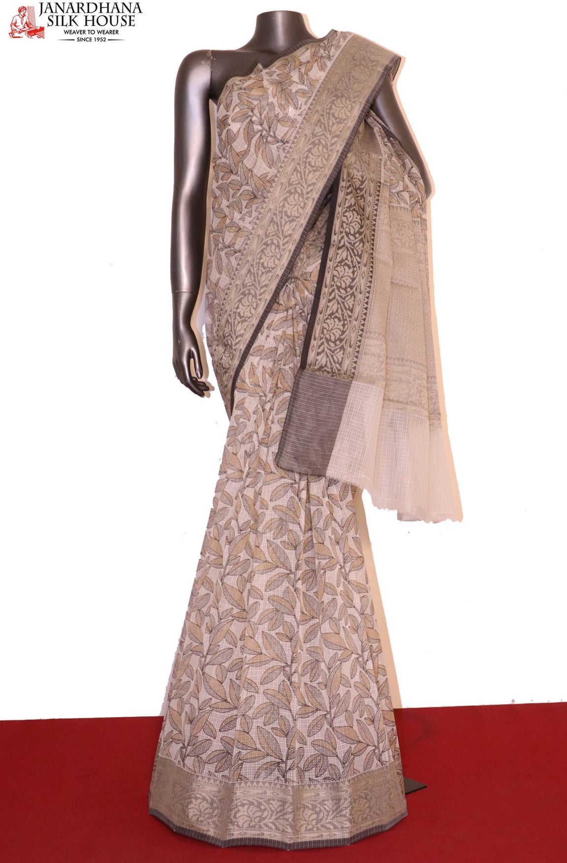 Pure Printed Kota Cotton Saree AI207000