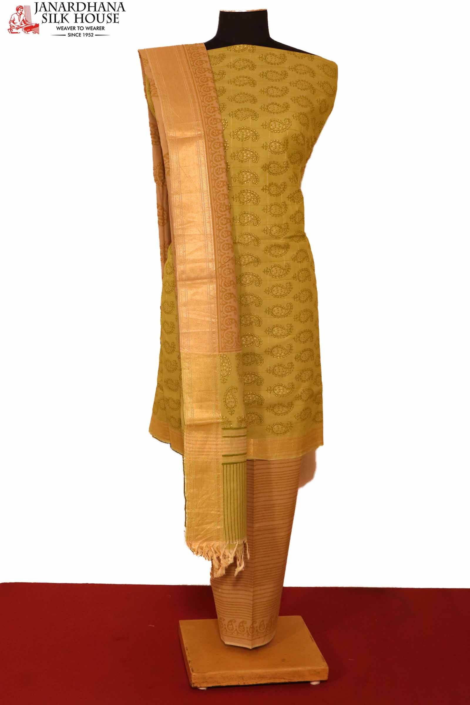 Exclusive Pure Cotton Suit AG209438